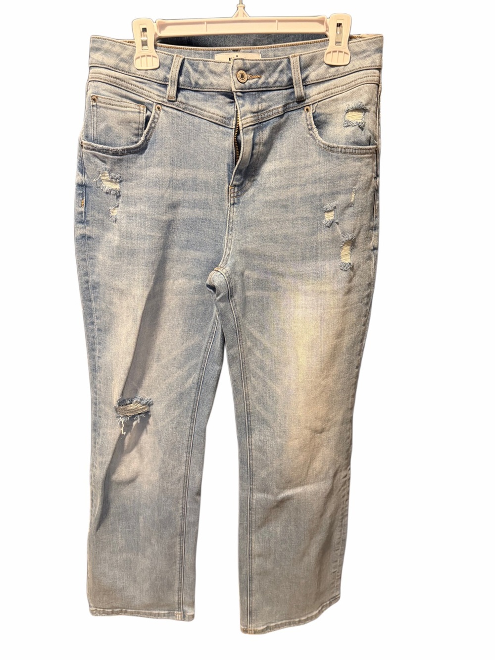 Mica distressed light Jean